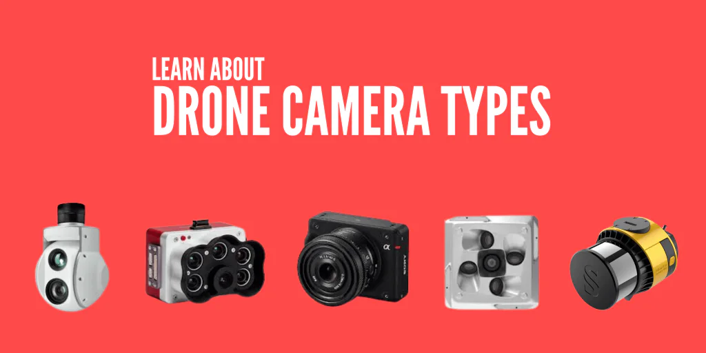 Drone camera types