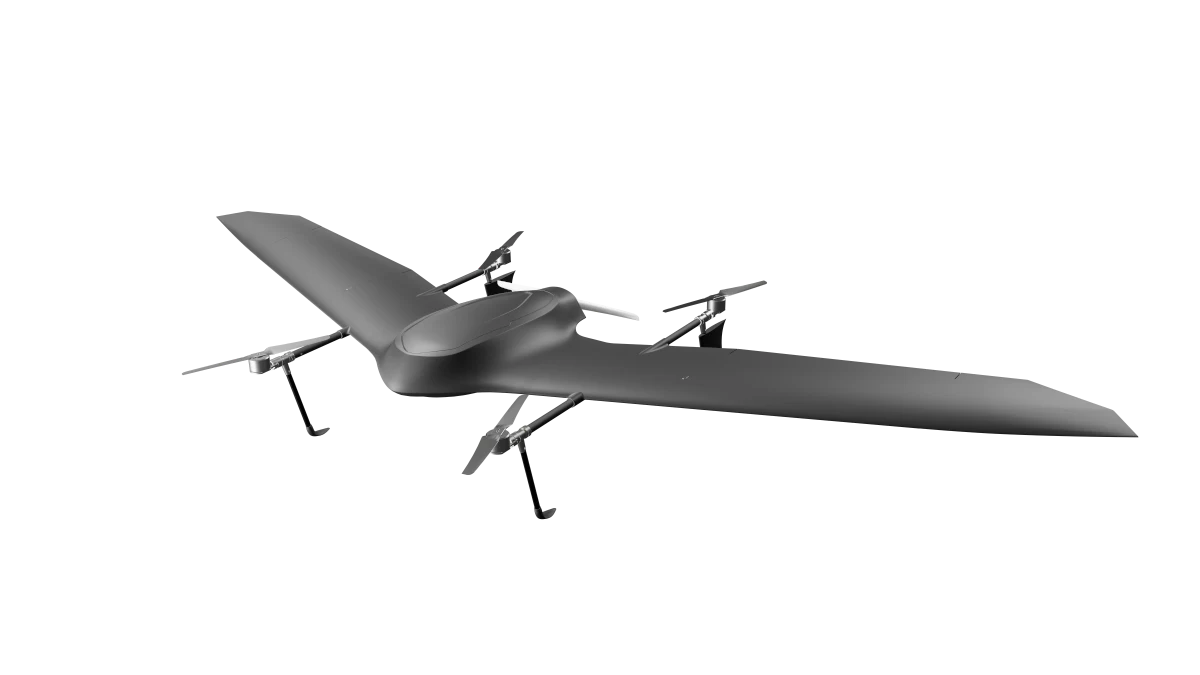 Nimbus Recon in dark grey, three-quarter view