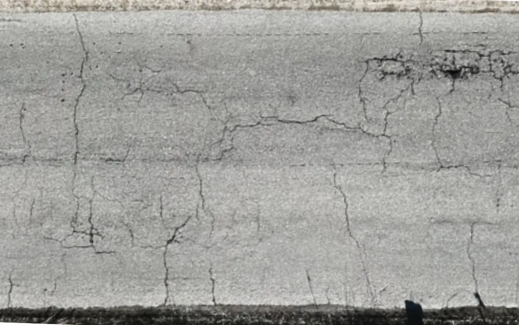 Raw road imagery before analysis